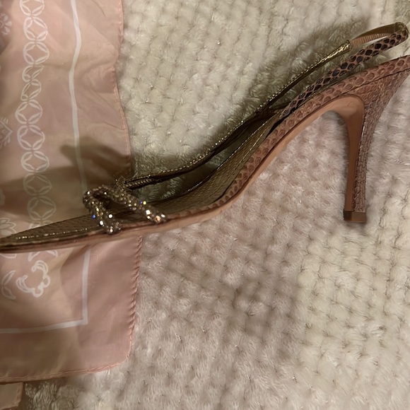 Rene Caovalli crystal Rhinestone heels 👠 - Picture 8 of 11